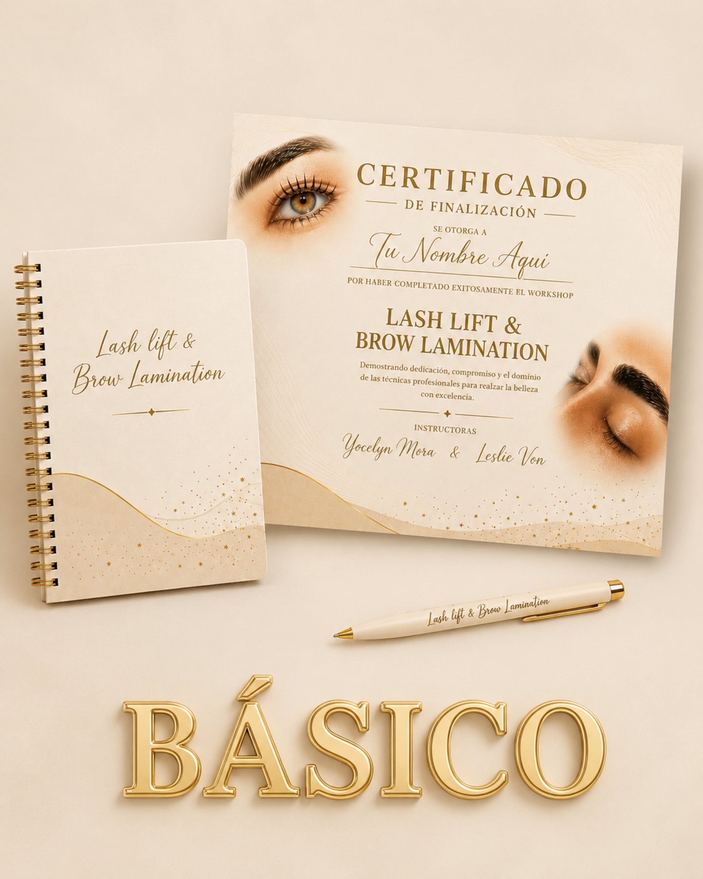 Masterclass Lash Lifting Coreano & Laminado de Cejas